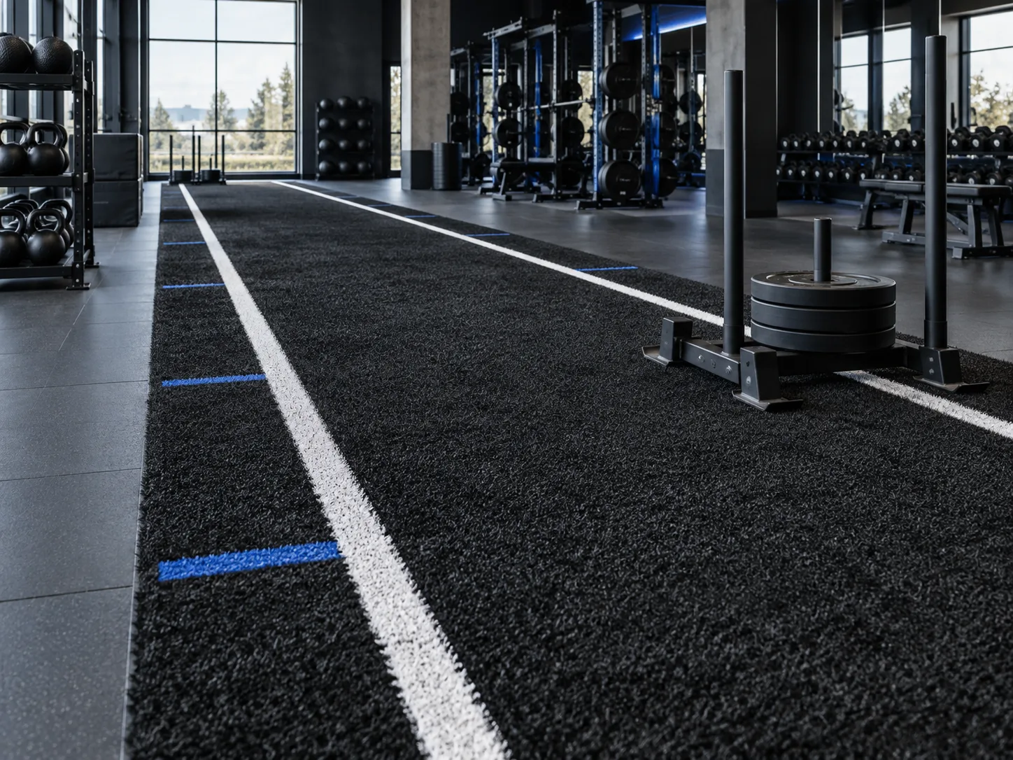 Gym Turf & Sled Tracks product system